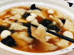 醋溜松茸鱼片-和记小菜(七宝店)