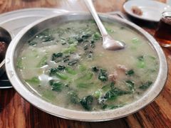 咸蛋牛肉滚芥菜汤-如意坊美食(华兴一街店)