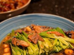 豆豉鲮元油麦菜-华豫川酒家(双子塔店)