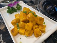 咸蛋黄茄子-李师傅脆肚(梅林店)