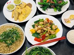 葱油捞面-文记壹心鸡(宝华路店)