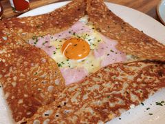 巴黎火腿鸡蛋芝士蘑菇可丽饼-RAC BAR(安福路店)