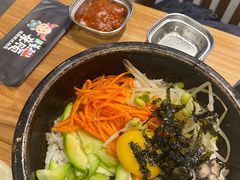 蔬菜石锅拌饭-亲顾清真韩式烤肉(望京店)