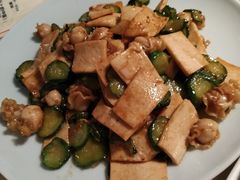 黄瓜炒扇贝-日丰园海肠水饺·老字号大连海鲜(和平广场店)