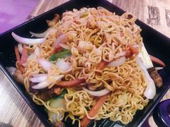 羊肉串炒方便面-天天喝丢一只鞋·烧烤·快餐(盐仓桥店)