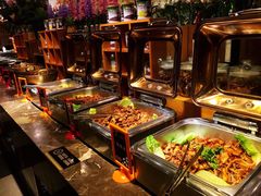 自助取餐区-大山炭火烤肉自助(百盛步行街广场店)
