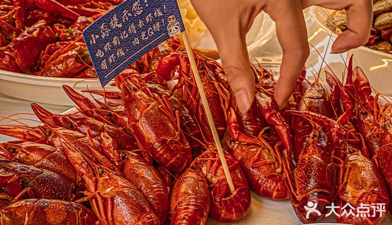 🆘肥肠烤鱼配小龙虾巨无霸油条PLUS版烤鱼盘你绝对没吃过