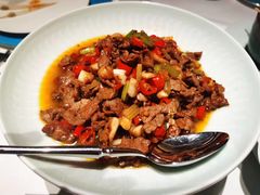 十八秒炒湘西黄牛肉-湘上湘(米其林餐厅-正大中心总店)