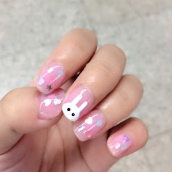 -手牵手美甲