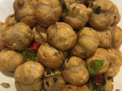 雪菜炒汤圆-刘胖子家常菜·蹄花焖藕(兴业店)