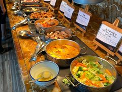 自助取餐区-万达瑞华酒店美食汇自助餐厅(楚河汉街店)