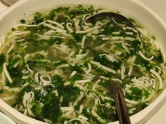 荠菜肉丝豆腐羹-绿雅酒家(江西中路店)