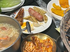 -韩京炭火烤肉自助料理(柯桥万达店)