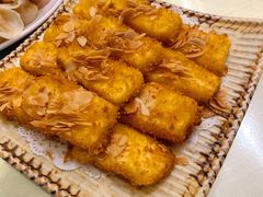杏香脆片炸鲜奶-新洪记·丽久饭店(铁西店)