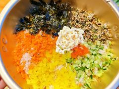 网红鱼籽拌饭-牛人·雪花牛·木炭烤肉(昆山陆家店)