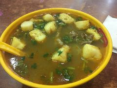 油豆腐牛肉粉丝汤（咖喱）-小杨生煎(黄河路店)