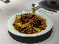 黑椒爆三样-那家小馆•北京菜•烤鸭(中关村店)