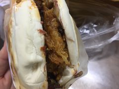 -清真马乐贝腊牛肉蛋黄菜夹馍(马蓉洒金桥店)