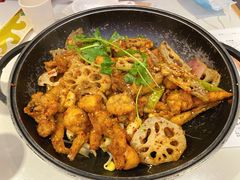 干锅牛蛙-渝蛙馆(新百店)
