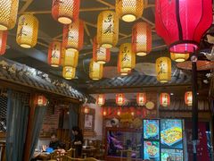 -东来菜馆•手抓海鲜家常菜•海鲜锅贴(鸽子窝店)