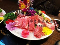 顶级和牛拼盘-老翡翠 Old Crystal Jade Restaurant