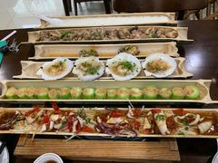 自助取餐区-胡须哥网红竹筒菜