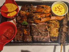 烧烤牛胸肉拼盘-Gray Whale 灰鲸餐厅(北美N1店)