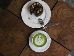 日式抹茶拿铁-研途咖啡馆(健康路店)