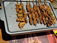 烤羔羊肉串-木屋烧烤(南新店)