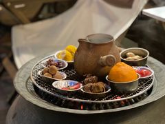 围炉煮茶-茶是一枝花泡茶店
