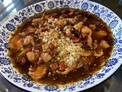 -东来菜馆•手抓海鲜家常菜•海鲜锅贴(鸽子窝店)