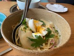 奶油培根半熟蛋意面-EN SPACE恩空间