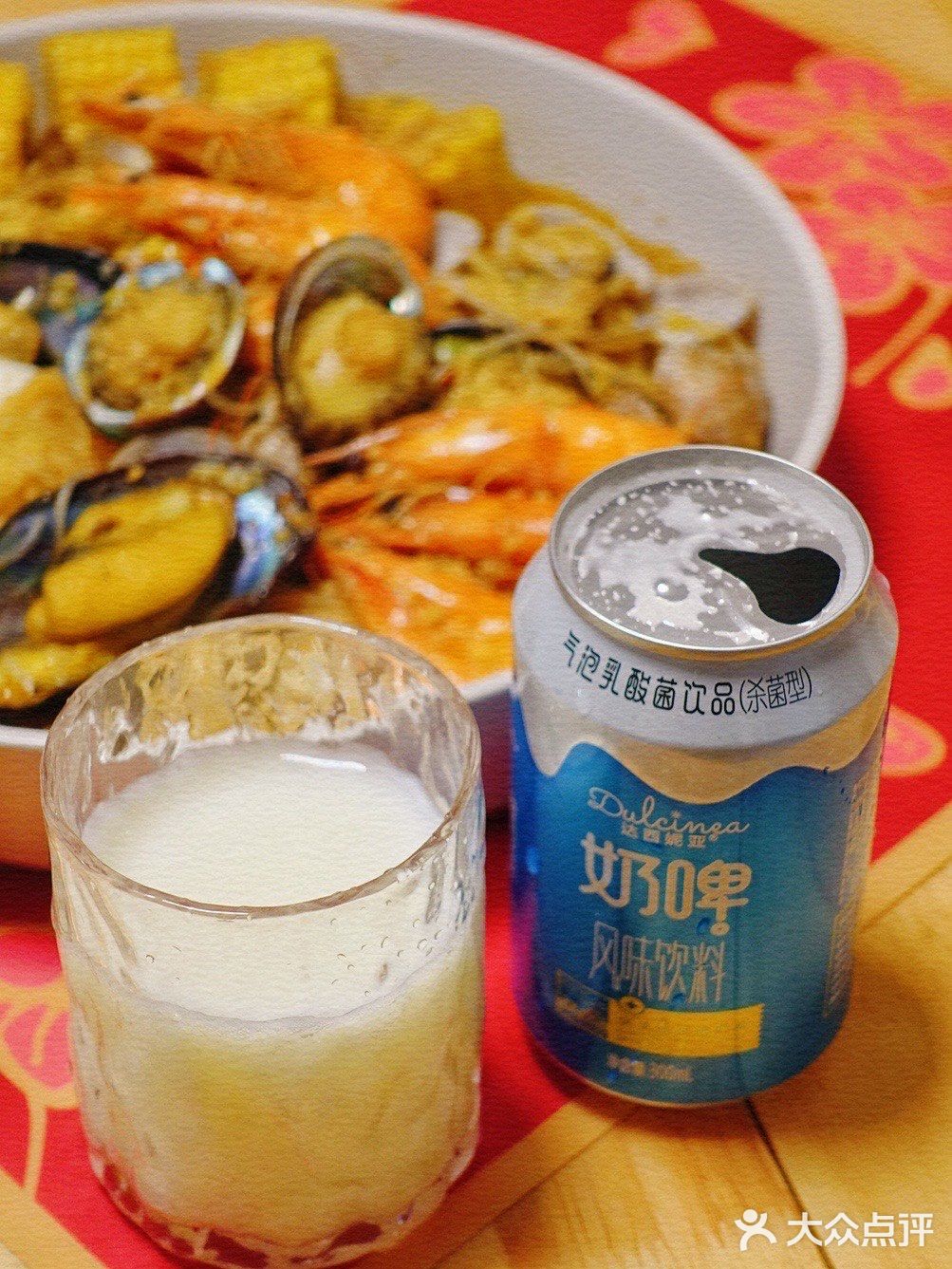 10元3瓶的浓郁奶啤