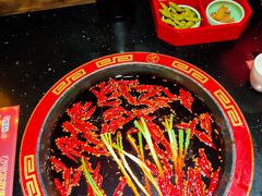 全红锅&nbsp;牛油-矮板凳老火锅(宽窄巷子店)