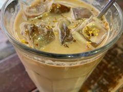 酒酿桂花冰拿铁-MIKAKU(万达广场上海宝山店)