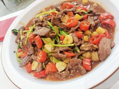 辣炒黄牛肉-聚鑫阁江浙菜·非遗传承技艺(闵行交大店)