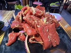 现拌鲜牛肉-吉志烤肉(太原总店)