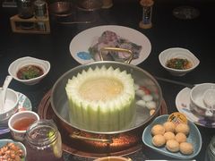 -得意咚瓜·顺德鱼生·冬瓜盅火锅