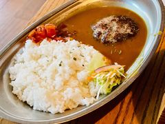 肉餅咖喱便當-铃木食堂(北新桥店)
