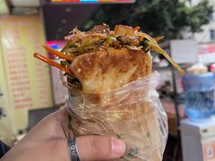 凉拌卤肉锅盔-南充方酥锅魁