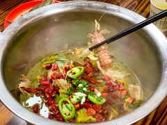 酸菜皮皮虾-海味鲜温州家常菜
