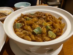 腊八蒜肥肠-勺园中餐厅