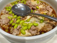 肉饼毛豆整臭豆腐-西陵饭店