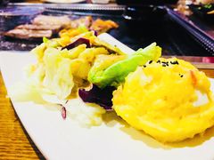 土豆泥-韩阳王石板烤肉