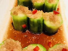 瑶柱蒜蓉蒸丝瓜-大树餐厅(益田假日店)