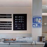 武汉海军风复古奶油蓝冰淇淋店