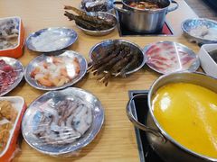 -杨老板·海鲜集市火锅·鲜切牛肉(中防万宝店)