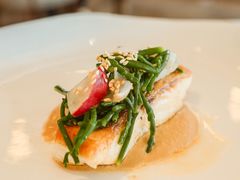 炙烤冰岛比目鱼-Jean Georges