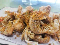 椒盐濑尿虾-横琴湖畔美食