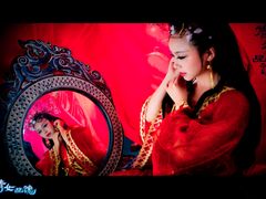 倩女幽魂-九月鹰飞汉服摄影工作室